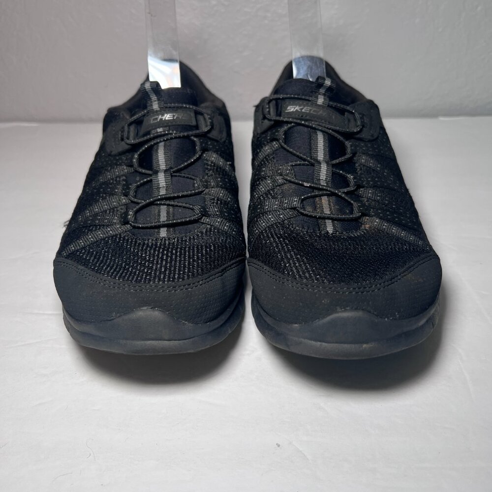 Skechers Gratis Strolling Black Slip On Sneakers - Picture 6 of 11